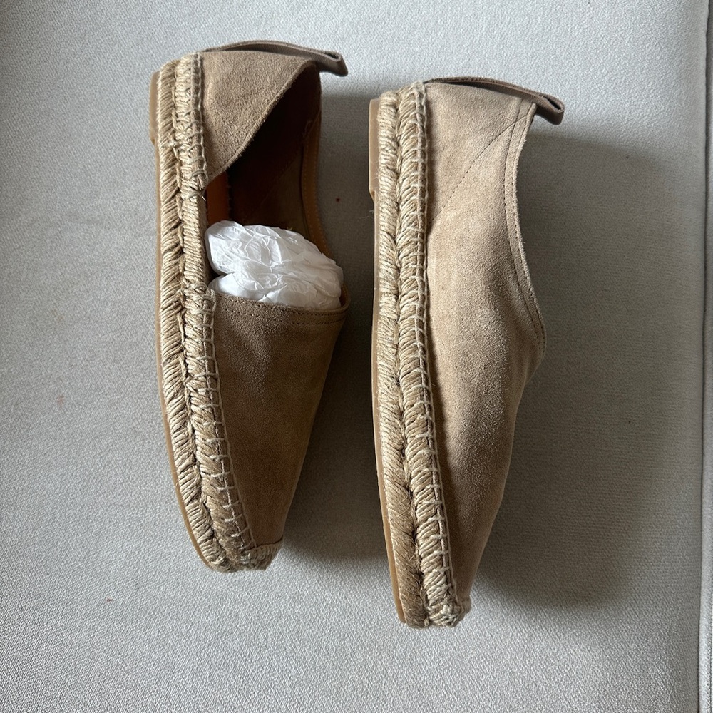 Rag & Bone Leather soft espadrilles never worn - Picture 3 of 6